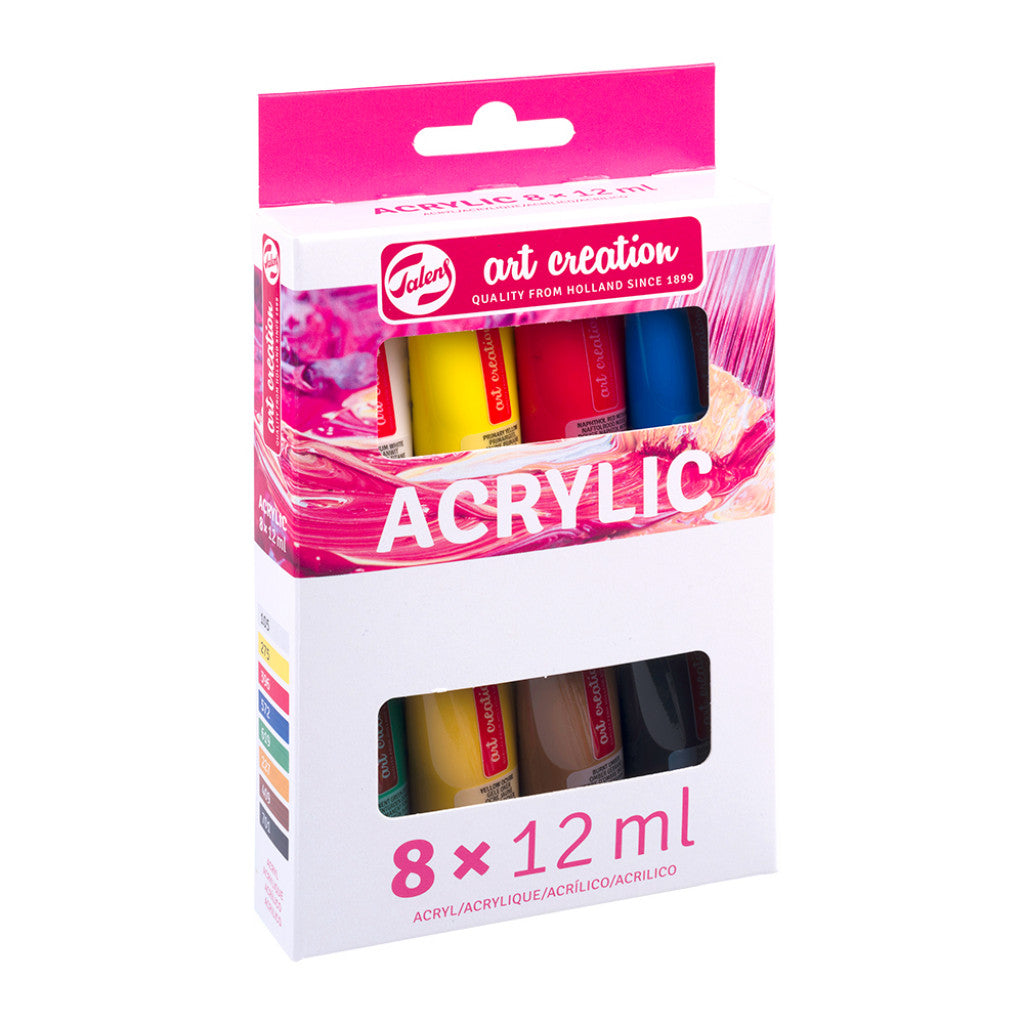 Art Creation Akrylmaling Sett 8x12ml - Standard
