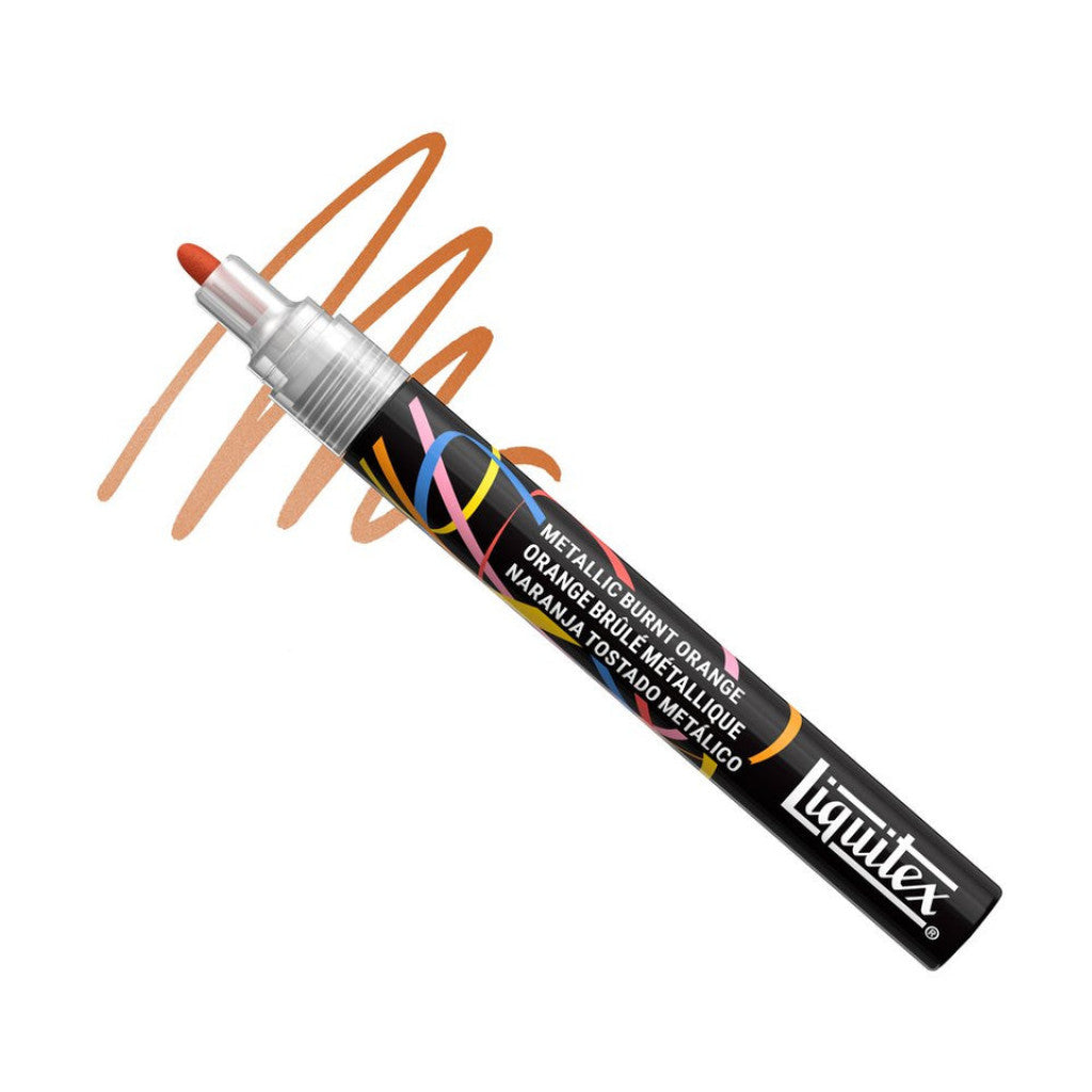 Liquitex Marker 2mm - Metallic Burnt Orange