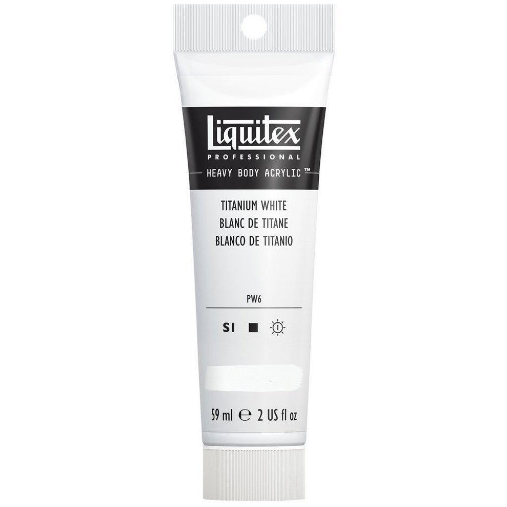 Liquitex Heavy Body 59 ml - 432 Titanium White  S1