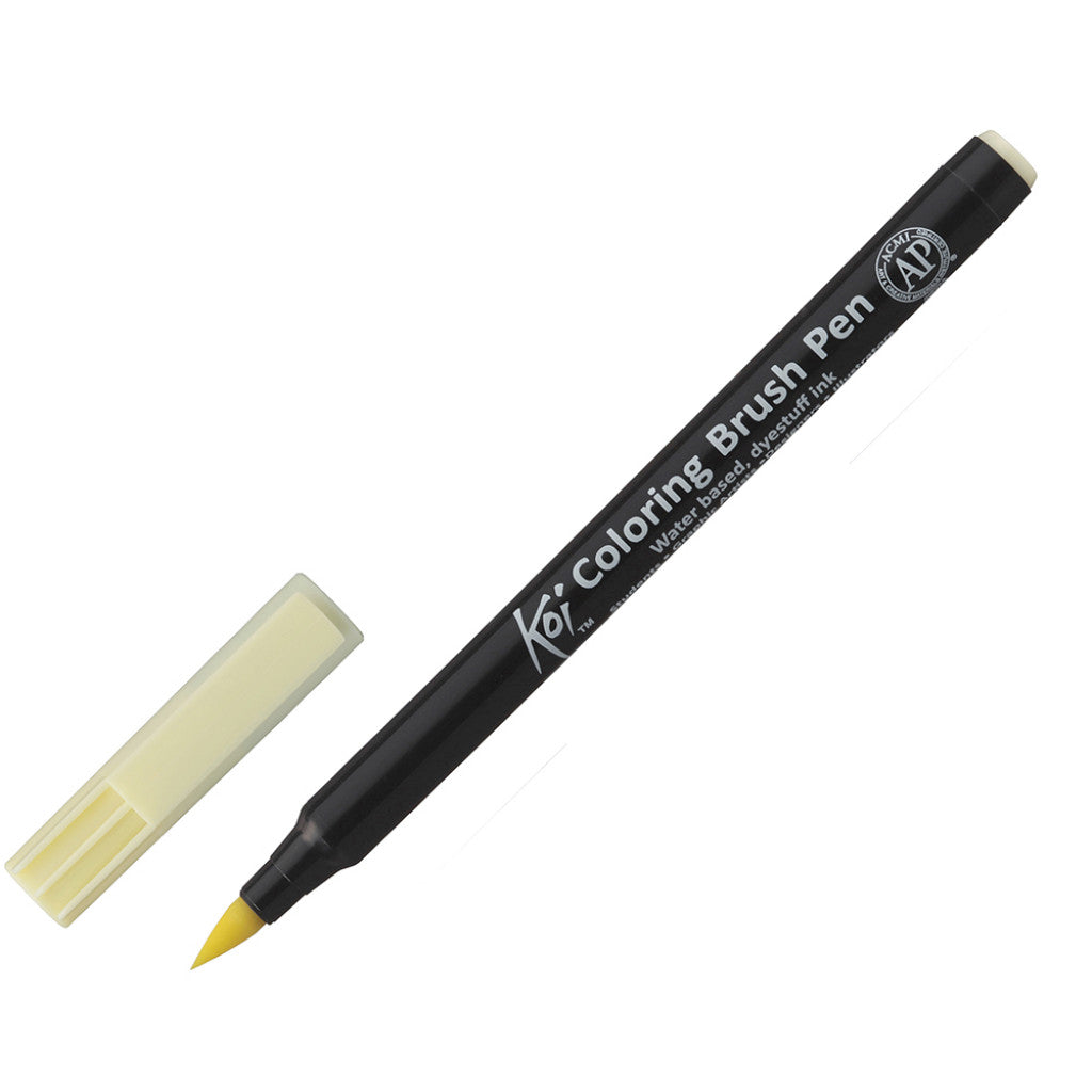Sakura KOI Coloring Brush Pen - 202 Lemon Yellow