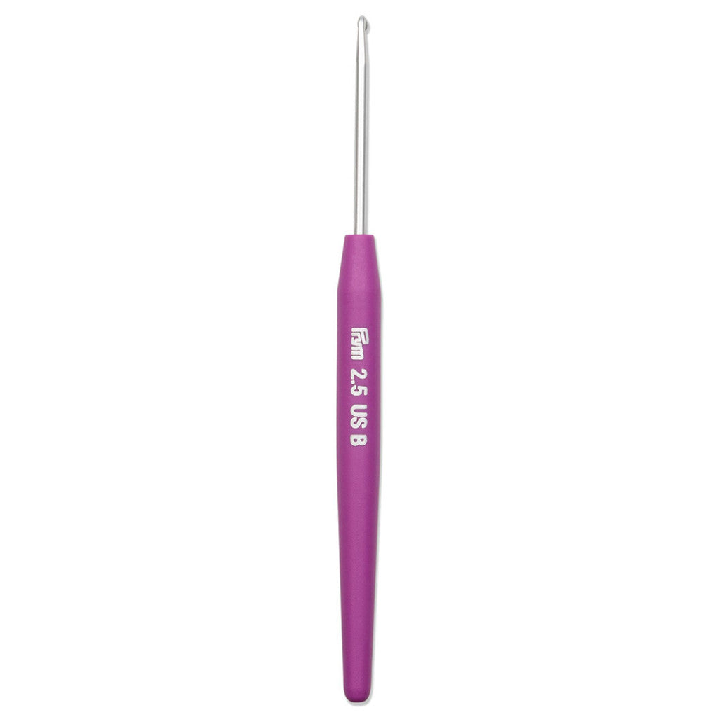 Prym Heklenål Soft grip - 14cm - 2,5