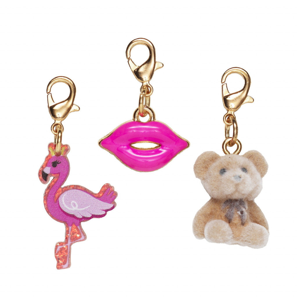 Anheng 3stk - Lepper, Flamingo & Bamse
