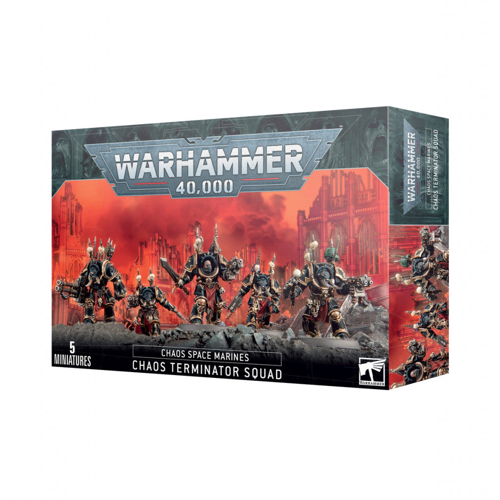 Warhammer 40K, Chaos Space Marines - Chaos Space Marines: Terminators