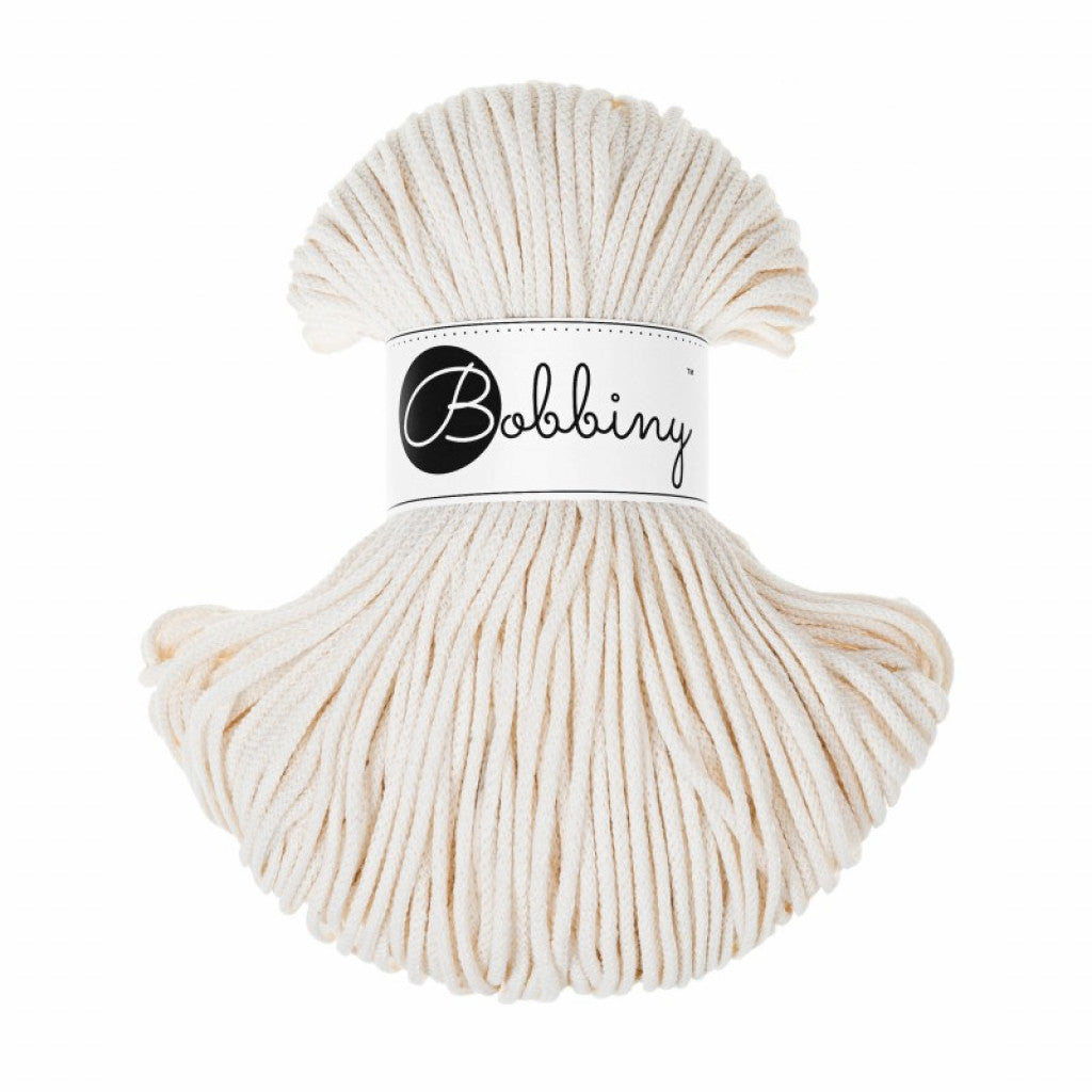 Bobbiny Braided Cord 3mm 100m - Natural