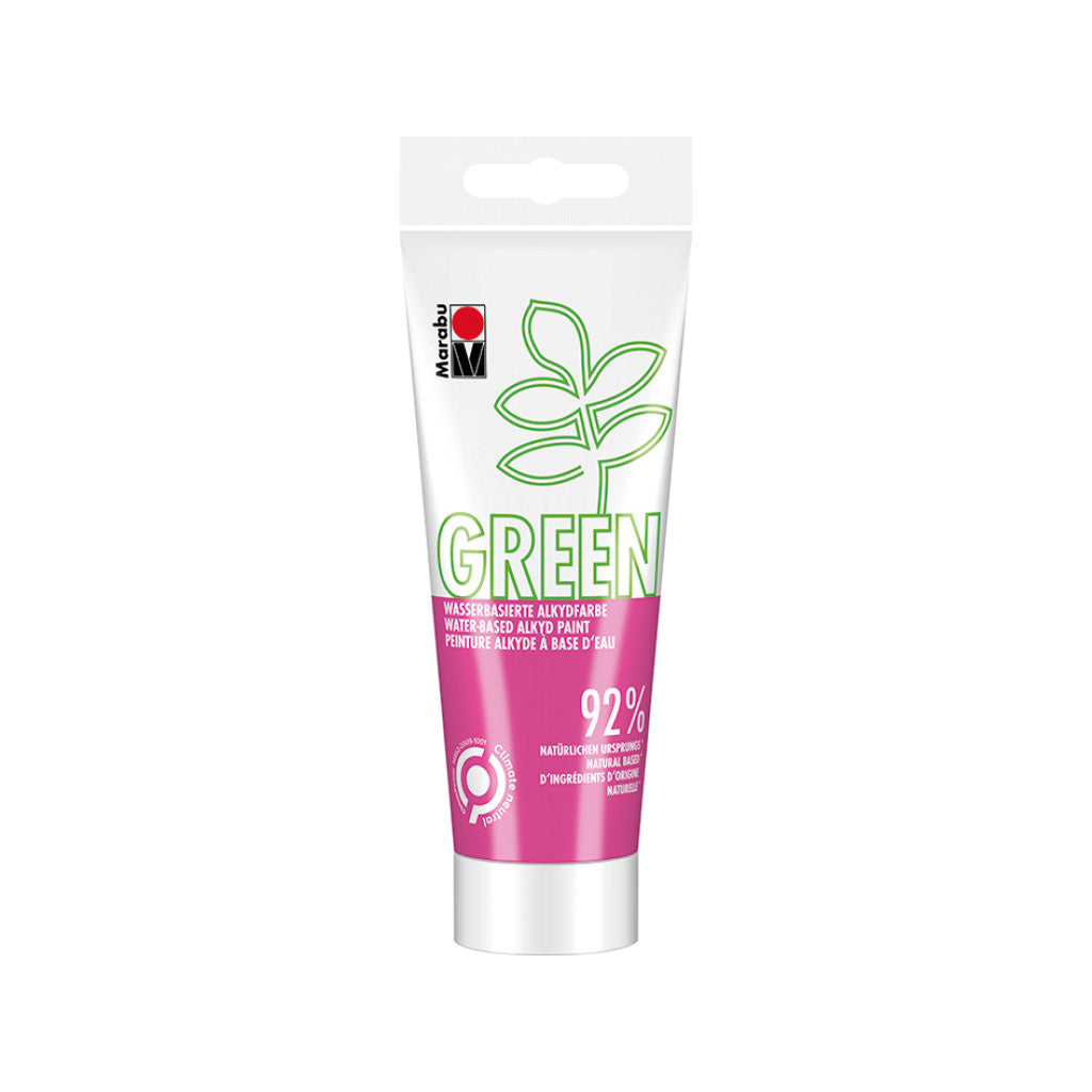 Vegansk Maling, Marabu Green Alkydmaling 100ml - 005 Raspberry
