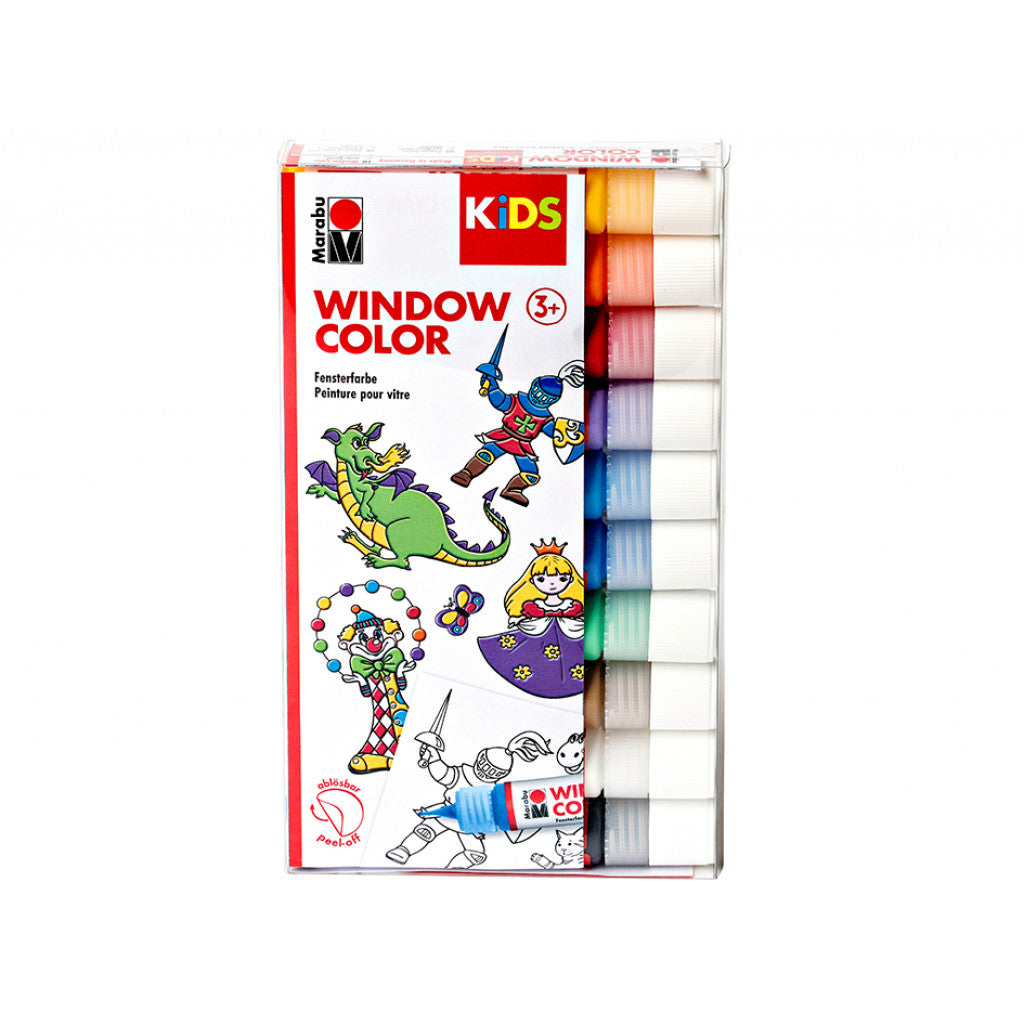 Marabu KIDS Window Color - 10x25ml