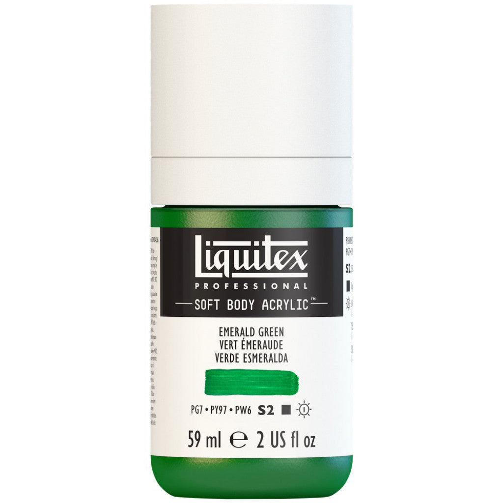 Liquitex Soft Body 59ml - 450 Emerald Green S2