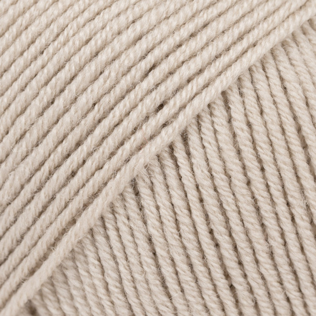 Baby Merino Uni - 64 Lys eik