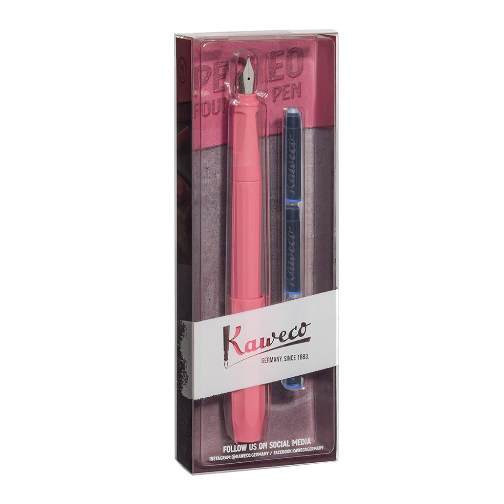 Kaweco Perkeo Fyllepenn Pack - M 0.9mm - Blossom