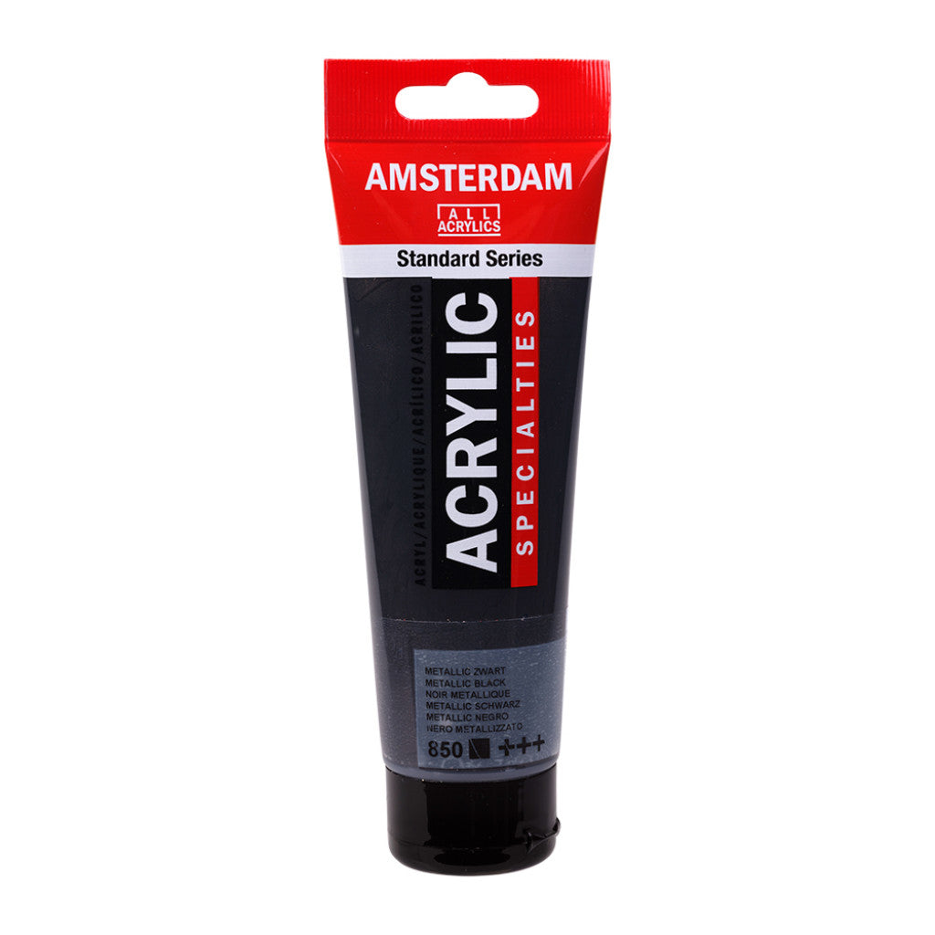 Amsterdam Standard 120ml - 850 Metallic Black