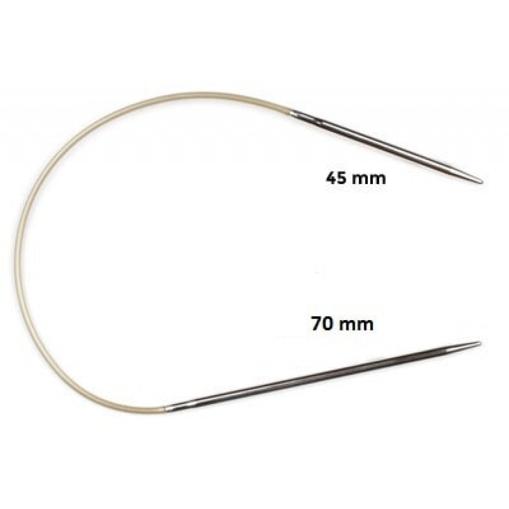 Addi SockWonder Basic Rundpinne, 25cm - 2,5mm