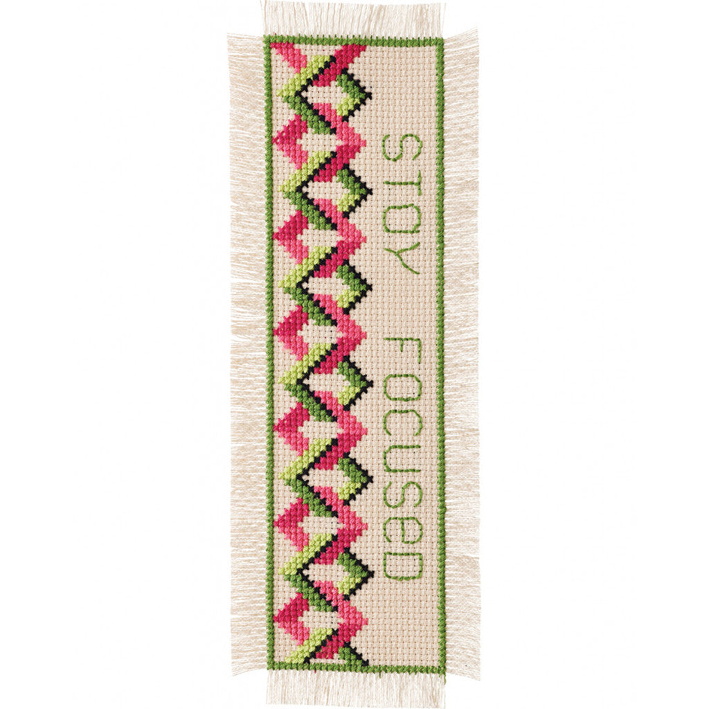 Permin Broderikit - Stay Focused 7x22 cm