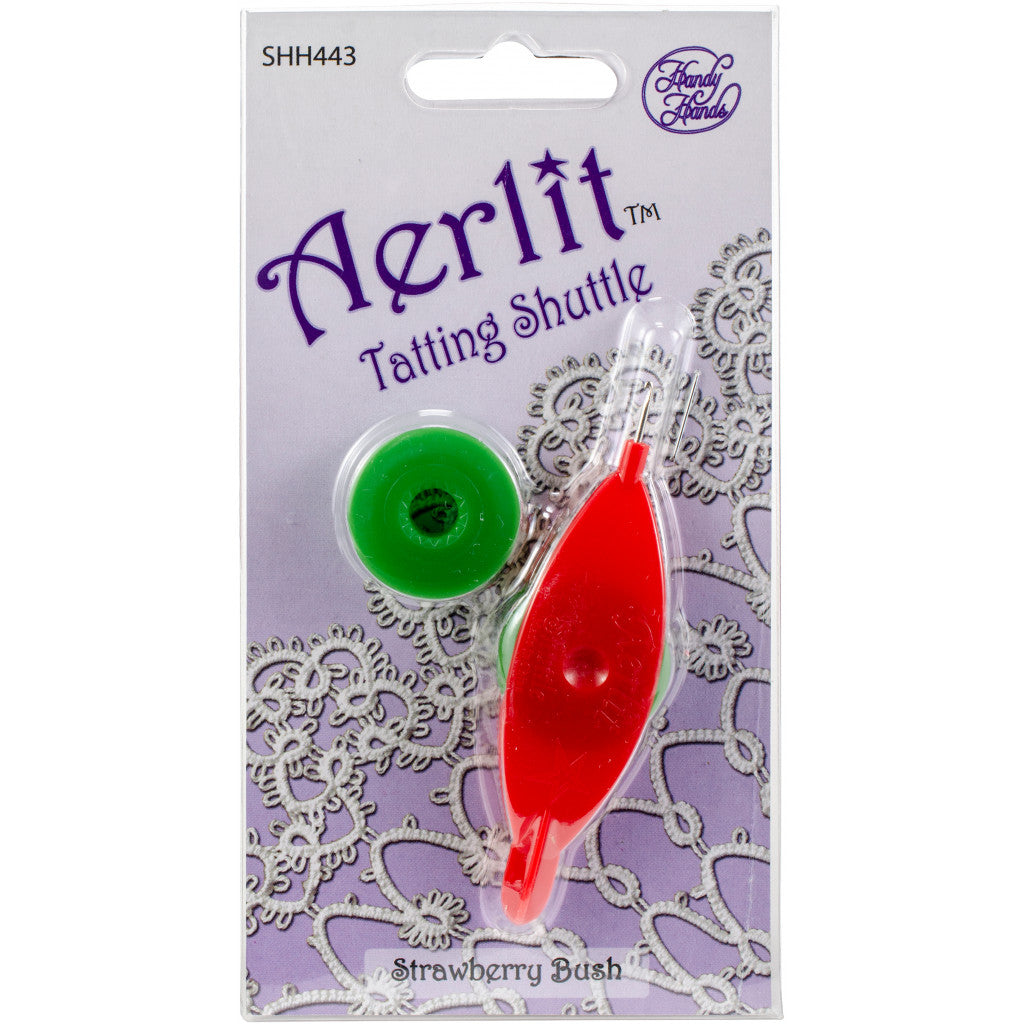 Aerlit Skyttel med 2 Spoler - Strawberry Bush -U