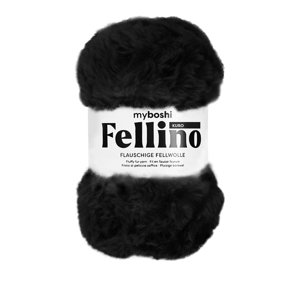 Myboshi Fellino 65m - 896 Kuro Sort