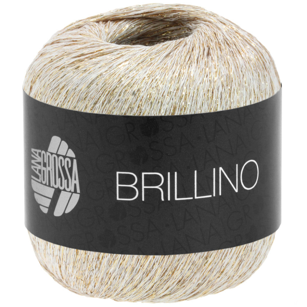Brillino - 9 Hvit/gyllen