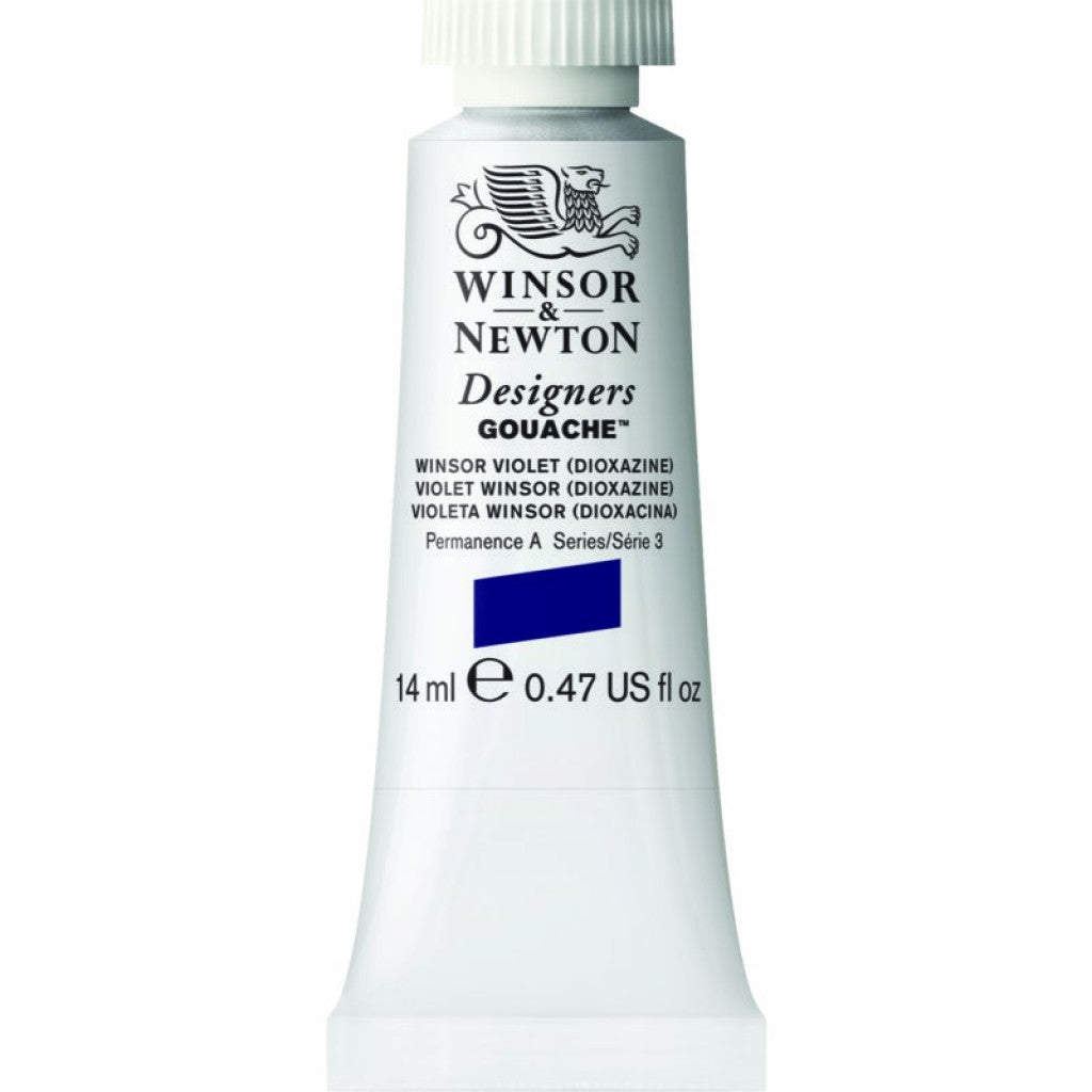 W&N - Designers Gouache 14ml - 733 Winsor Violet(Dioxazine)