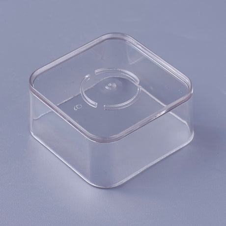 Telys-kopp, Plast, 38x38mm - Kvadrat