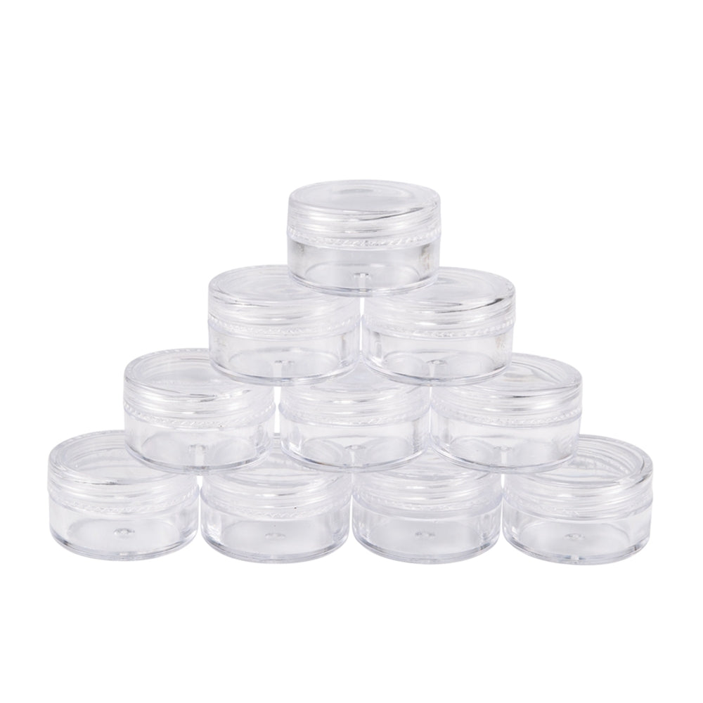 Perlebokser - 5ml, 3x1,8cm, 12stk