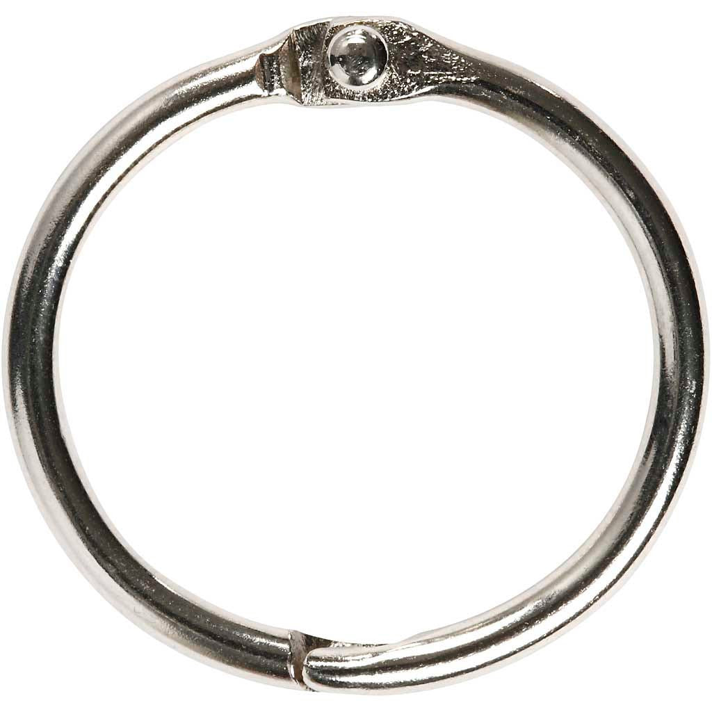 Bokringer - 25mm, 10stk