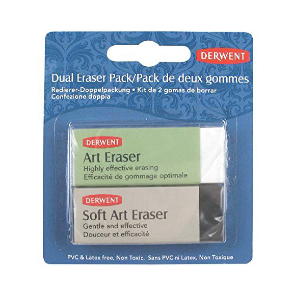 Derwent - Dual Eraser Pack 2stk.