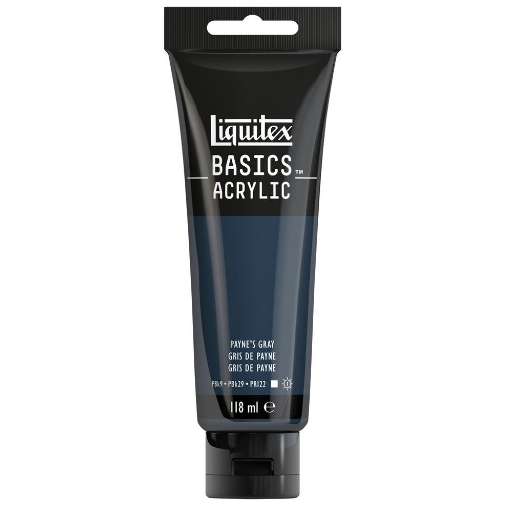 Liquitex Basics Acrylic 118ml - 310 Paynes Grey  S1