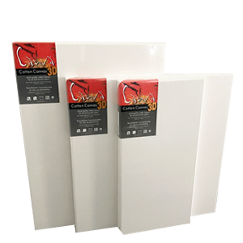 Lerret bomull 3D Canva 120x120cm -U