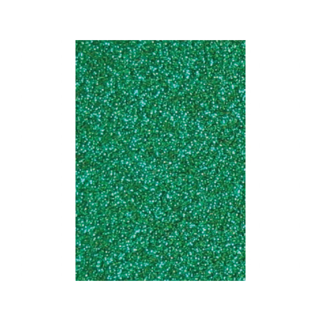 Mosgummi A4 2mm - Glitter Grønn - 5stk