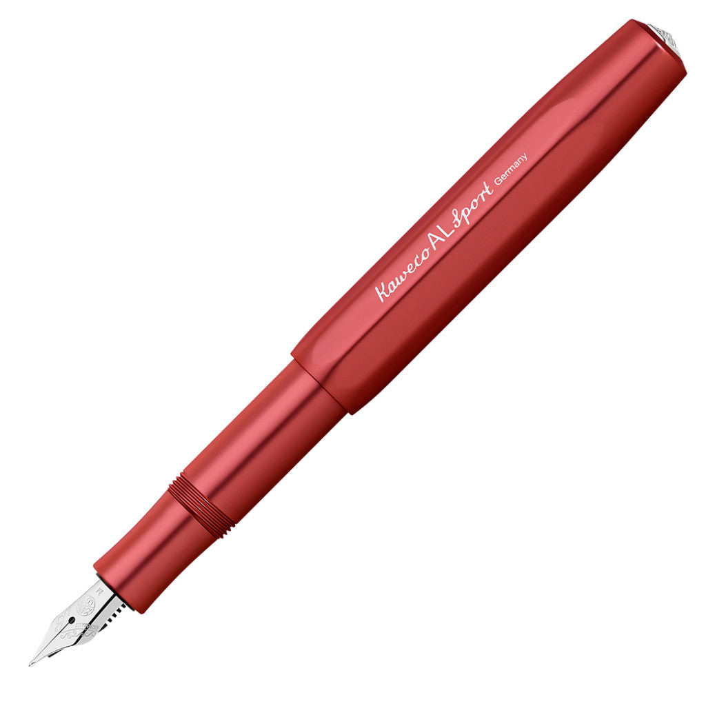 Kaweco AL Sport Fyllepenn - M 0.9mm - Deep Red