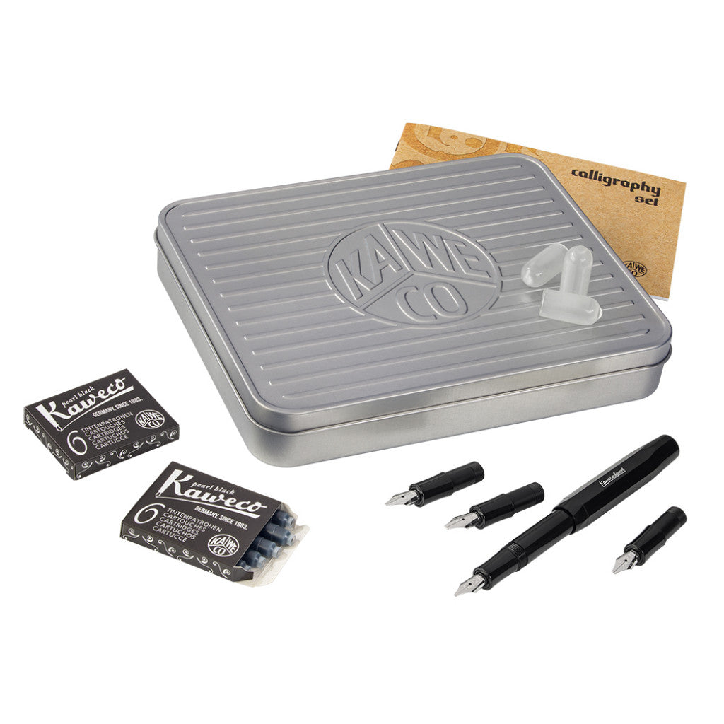 Kaweco Kalligrafi Sett (1.1/ 1.5/ 1.9/ 2.3) - Black