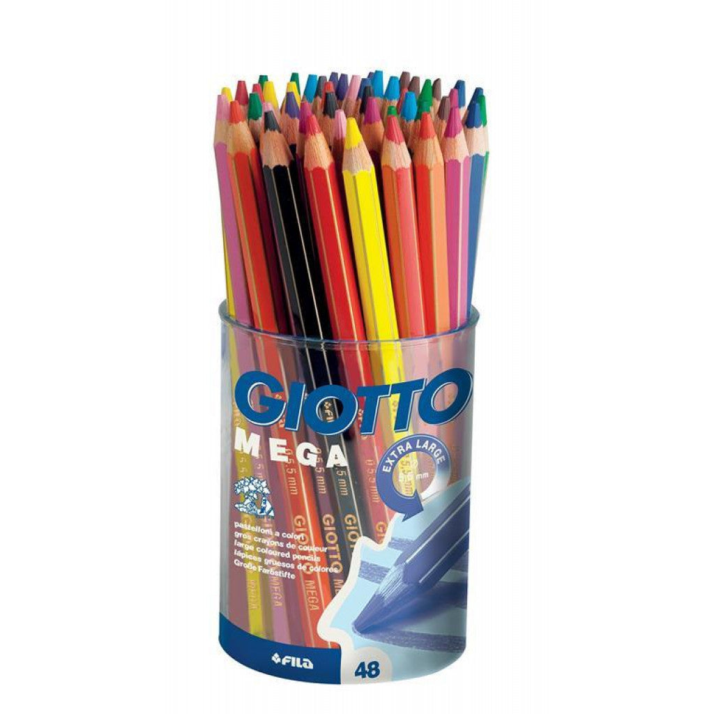 Fargeblyant Giotto Mega Pot - 48stk