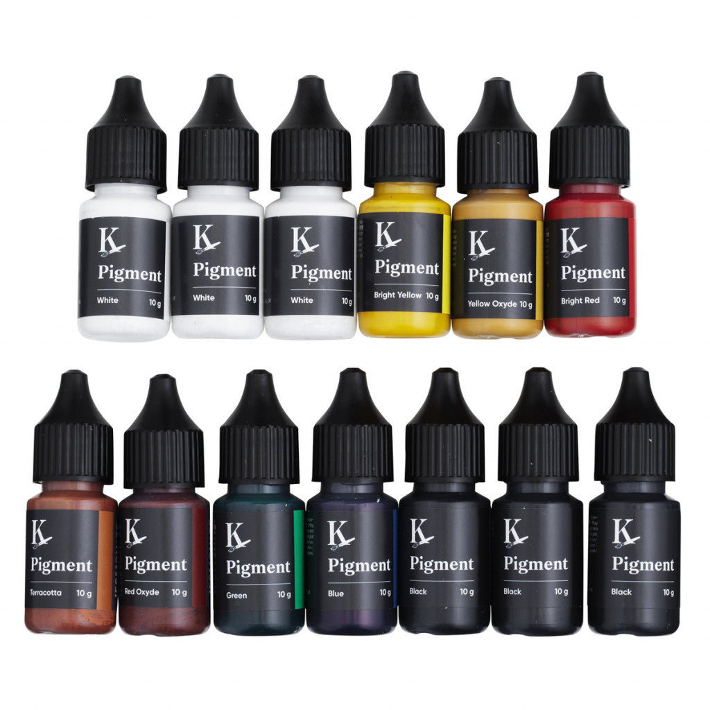 Jesmonite Pigment Set 13Pcs