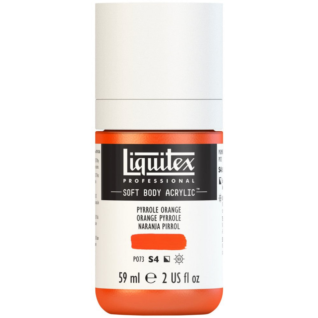 Liquitex Soft Body 59ml - 323 Pyrrole Orange S4