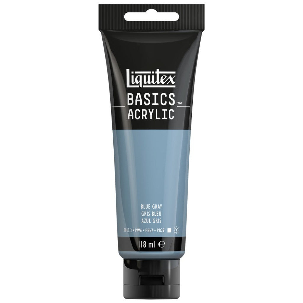 Liquitex Basics Acrylic 118ml - 142 Blue Grey  S1