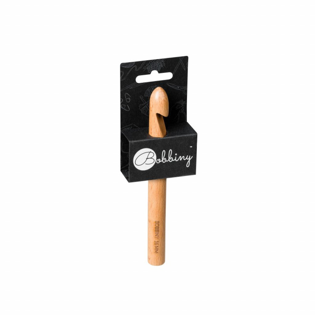 Bobbiny Heklenål Bøk, 17cm - 16mm
