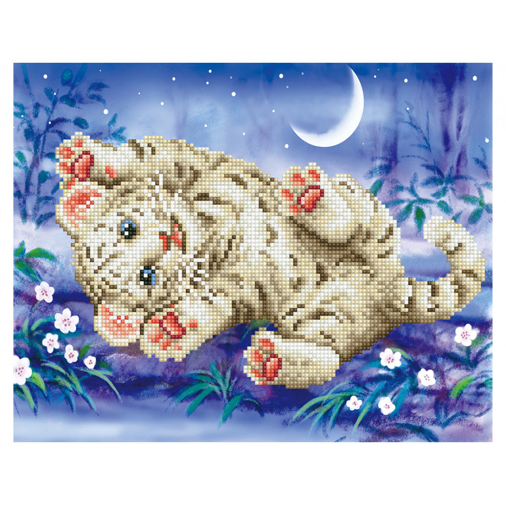 Diamond Dotz DD5 - Baby Tiger Roly Poly 28x35cm