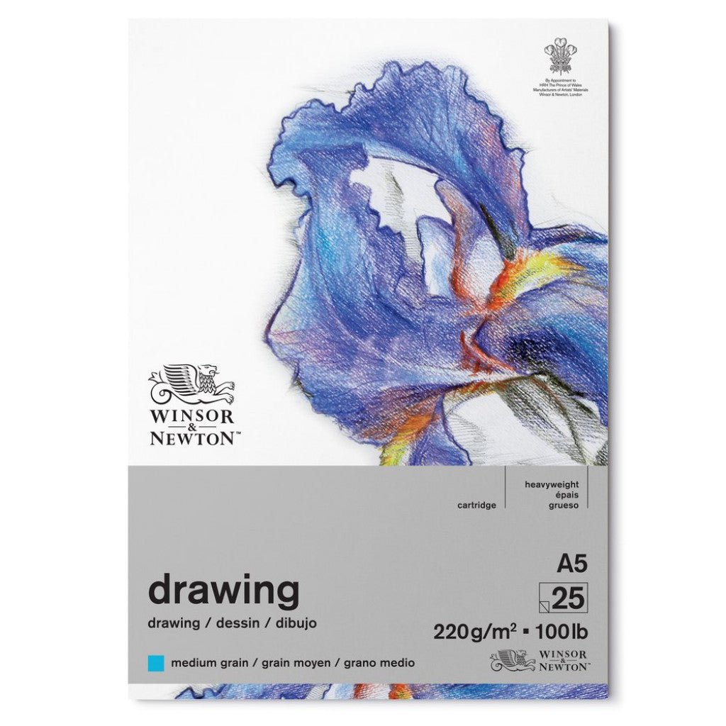 Blokk W&N Drawing, Medium Grain, 220g - A5