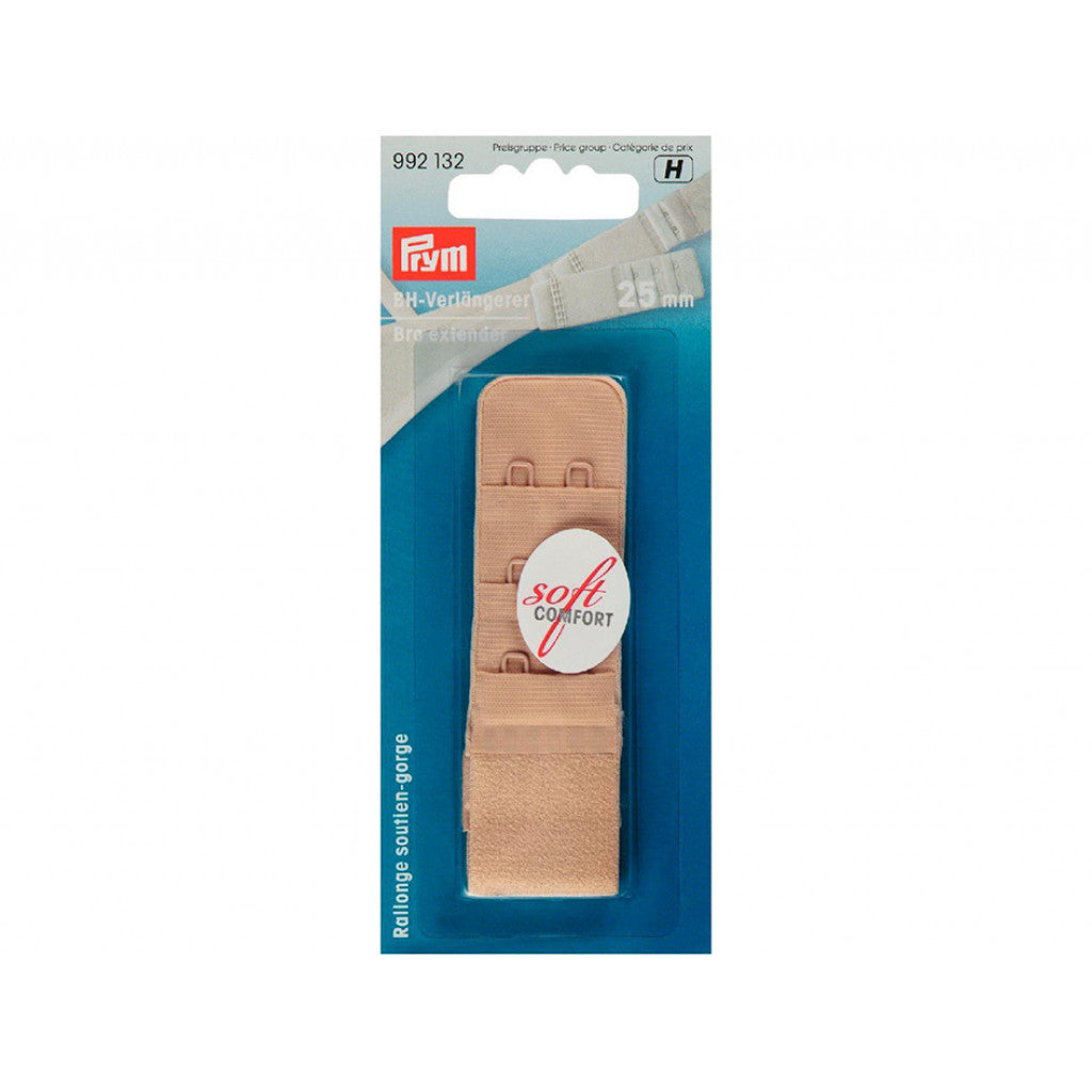 Prym BH- forlengere 25mm - Lys Hudfarge
