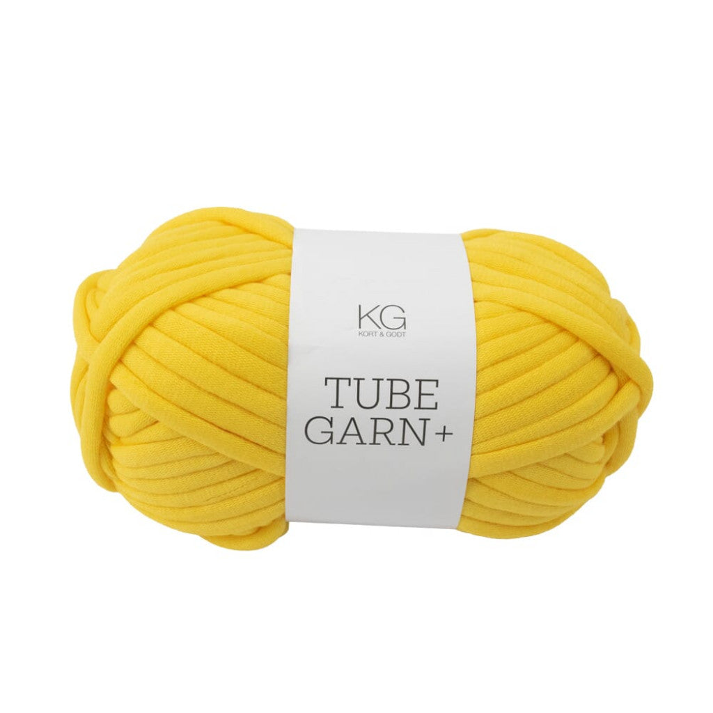 Tubegarn+ 7mm - 0589 Gul