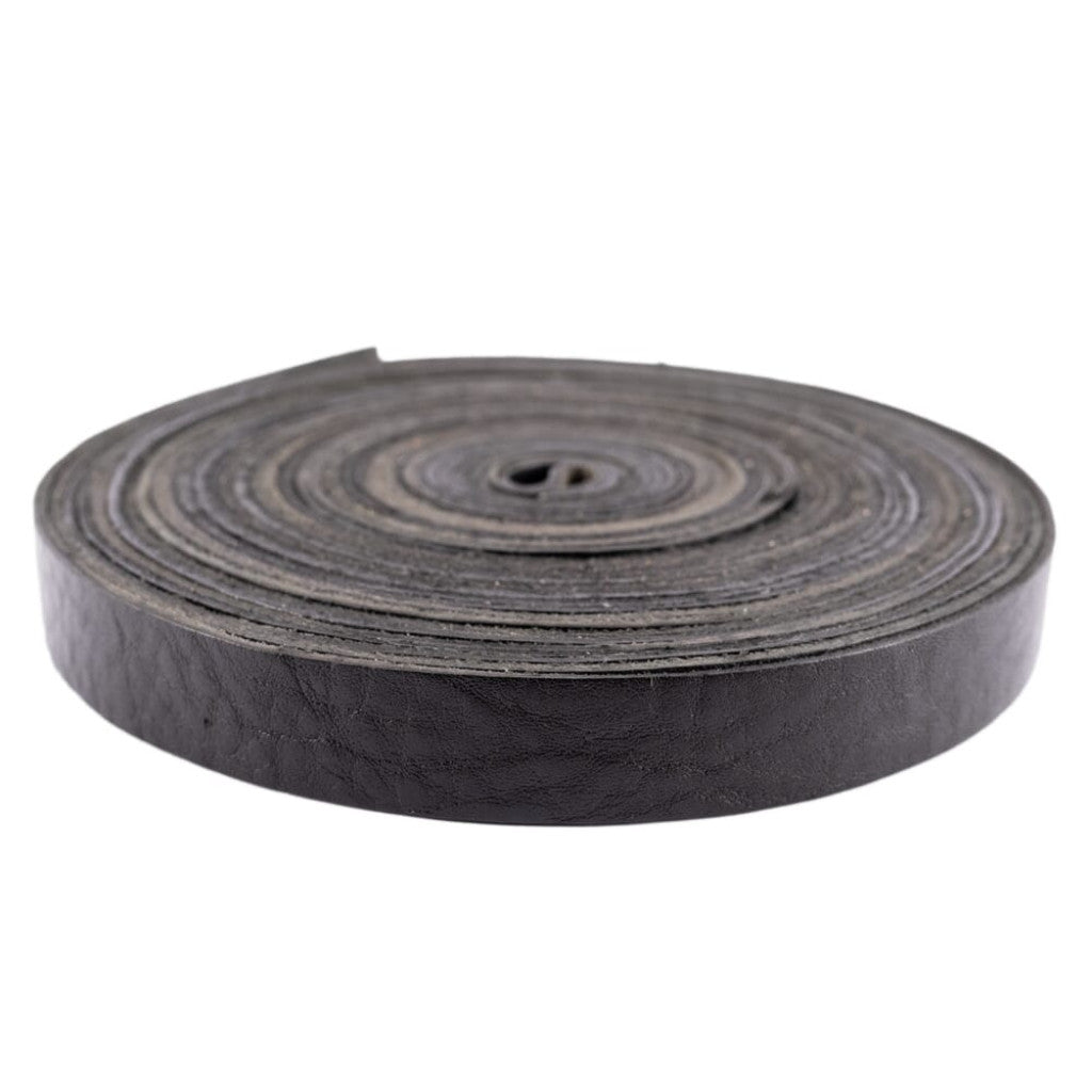 Skinnreim 2cm - Svart (Metervare)