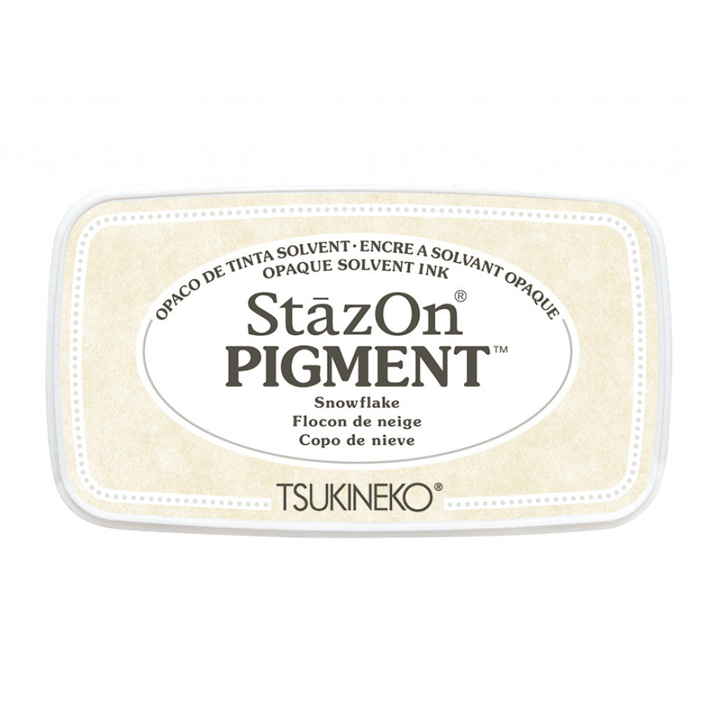 StazOn Pigment - Snowflake White