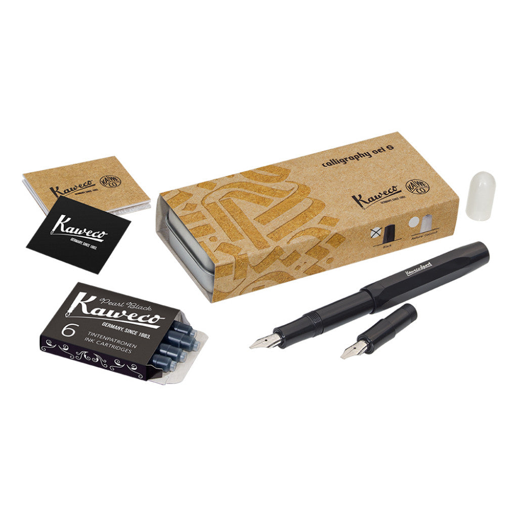 Kaweco Sport Kalligrafi Sett "S" - Black