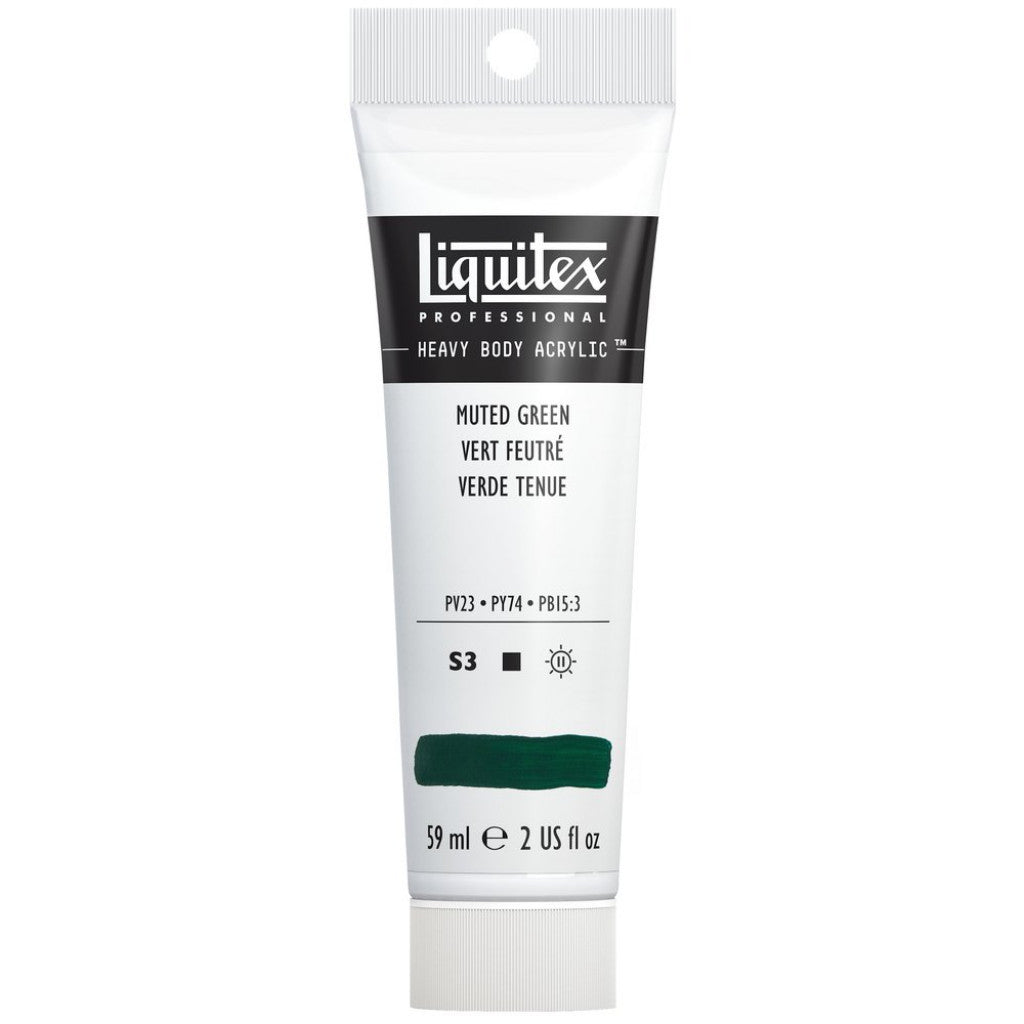 Liquitex Heavy Body 59 ml - 501 Green Muted Collection  S3