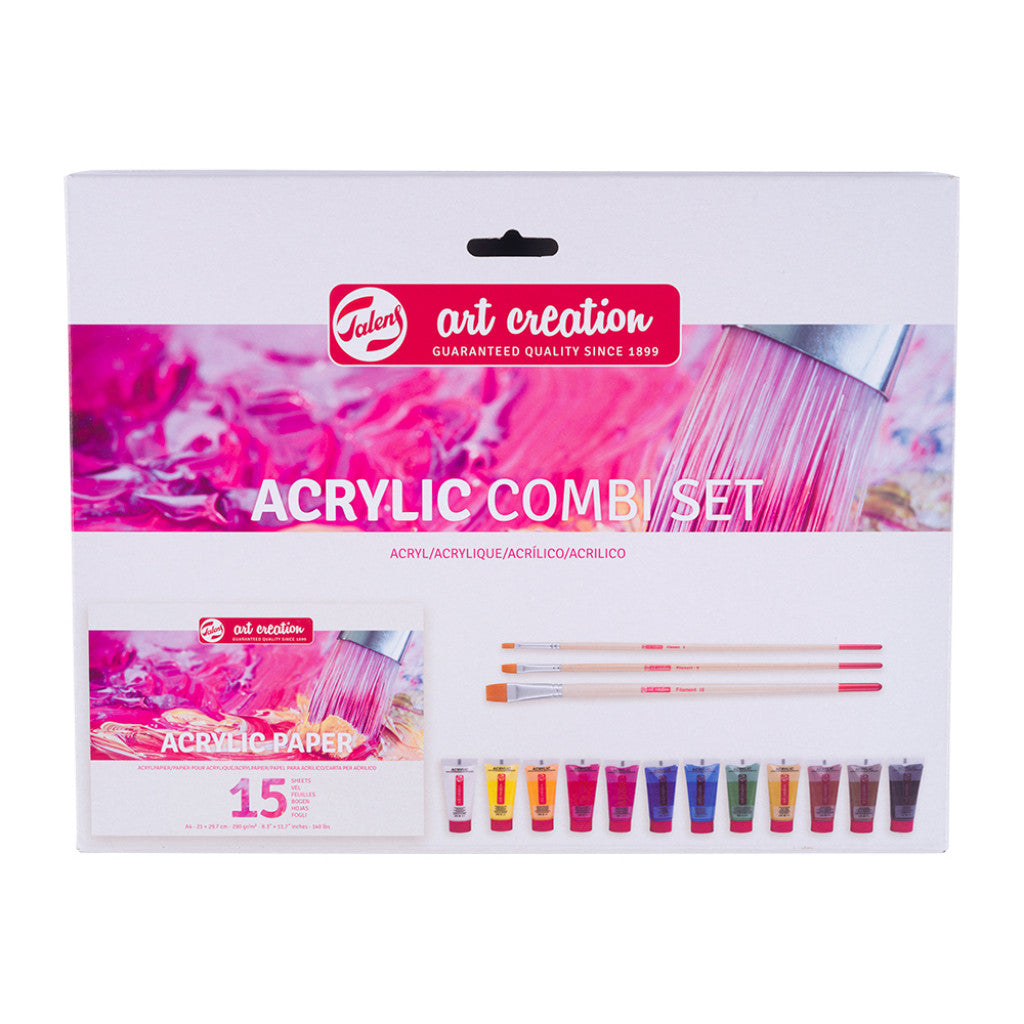 Art Creation Akrylmalingsett - Paper Combi set Acryl