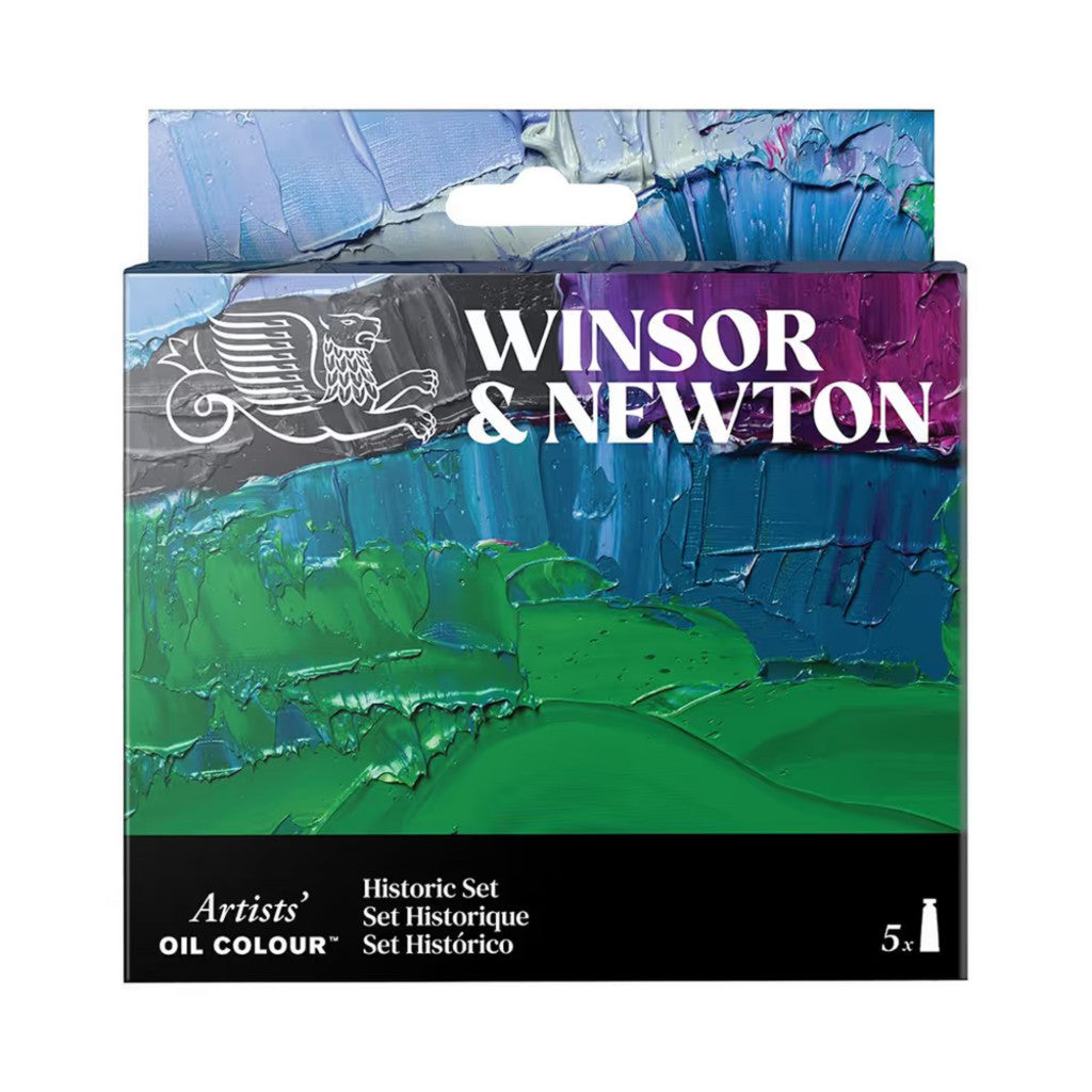Winsor & Newton sett Artists Oil - Historic, 5x37ml