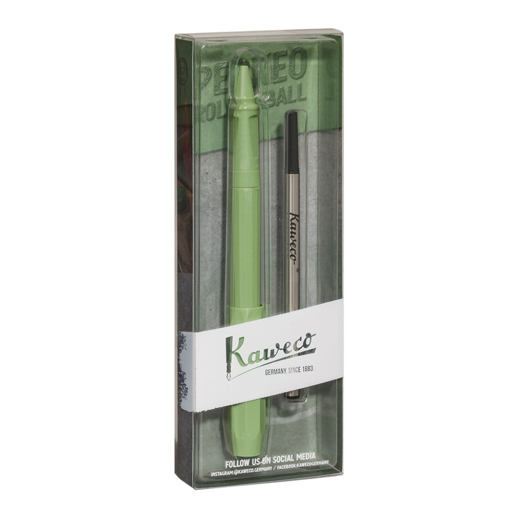 Kaweco Perkeo Roller ball Pack - 0.7mm - Jungle Green