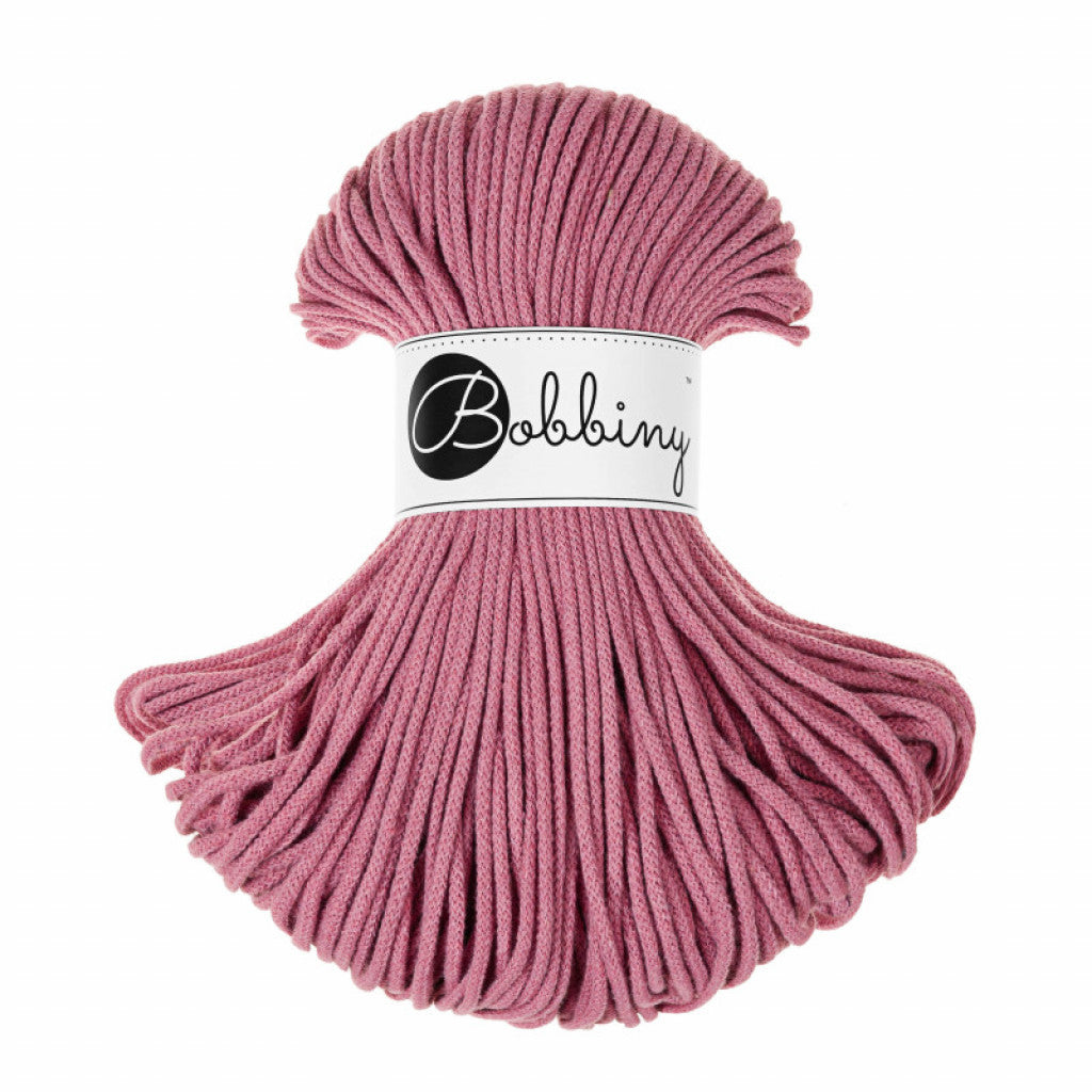 Bobbiny Braided Cord 3mm 100m - Blossom