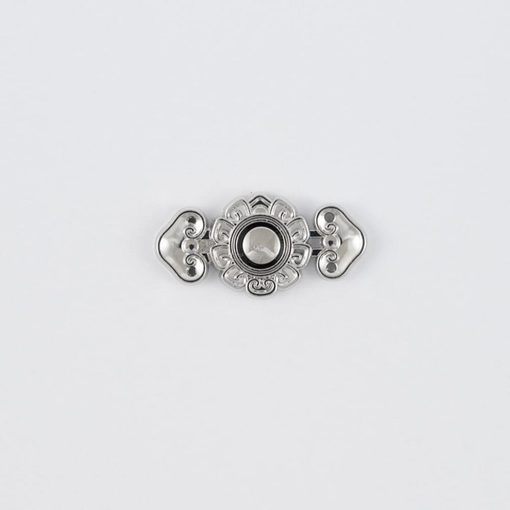 Hekte Sølv - 30x15mm (9228)
