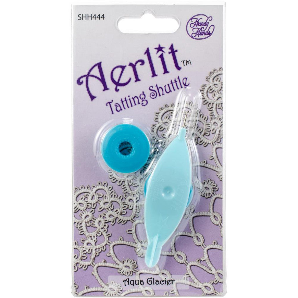 Aerlit Skyttel med 2 Spoler - Aqua Glacier -U
