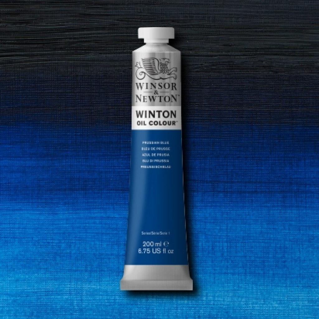W&N - Winton Oil 200ml - 538 Prussian Blue