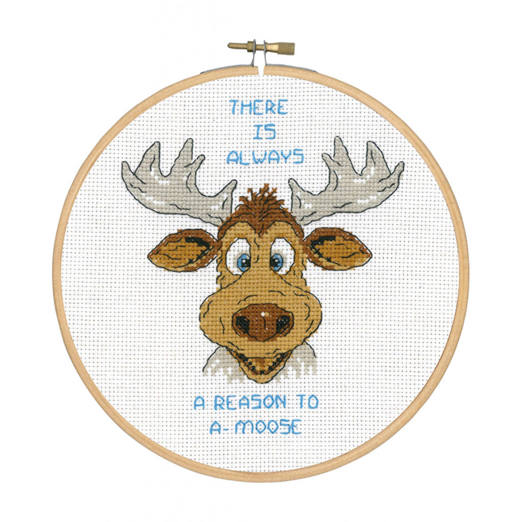 Permin Broderikit - There is always... ø18 cm